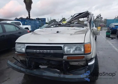 1991 Toyota Land Cruiser Fj80 из США, поврежденный, VIN JT3FJ80WXM0004366